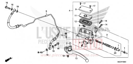 CLUTCH MASTER CYLINDER CB1100CAK de 2019